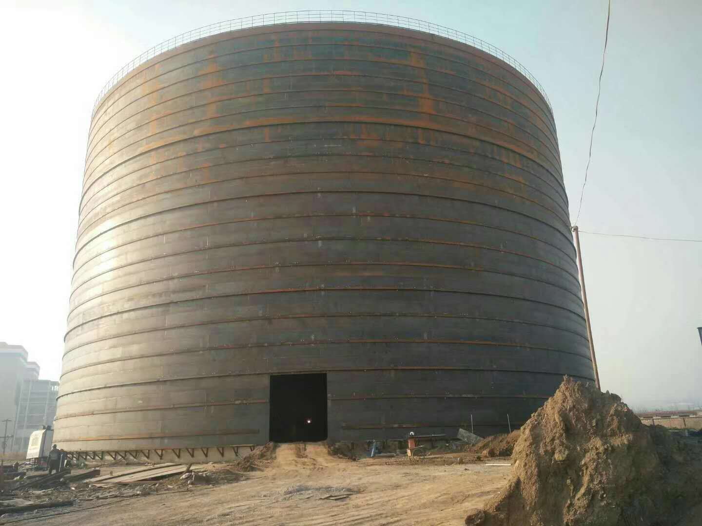 巴南承建大型钢板库的好处及原理