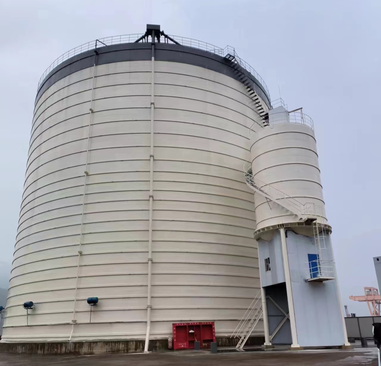 巴南10万吨水泥钢板库